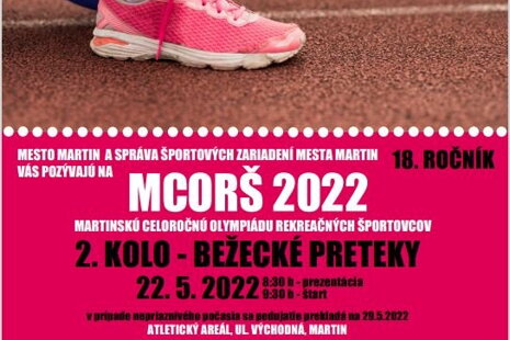 Preteky MCORŠ 2022 - beh