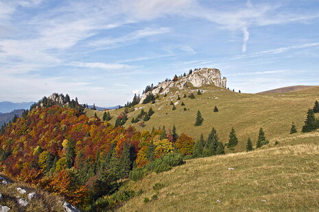 Túra Majerova skala cez Krížnu